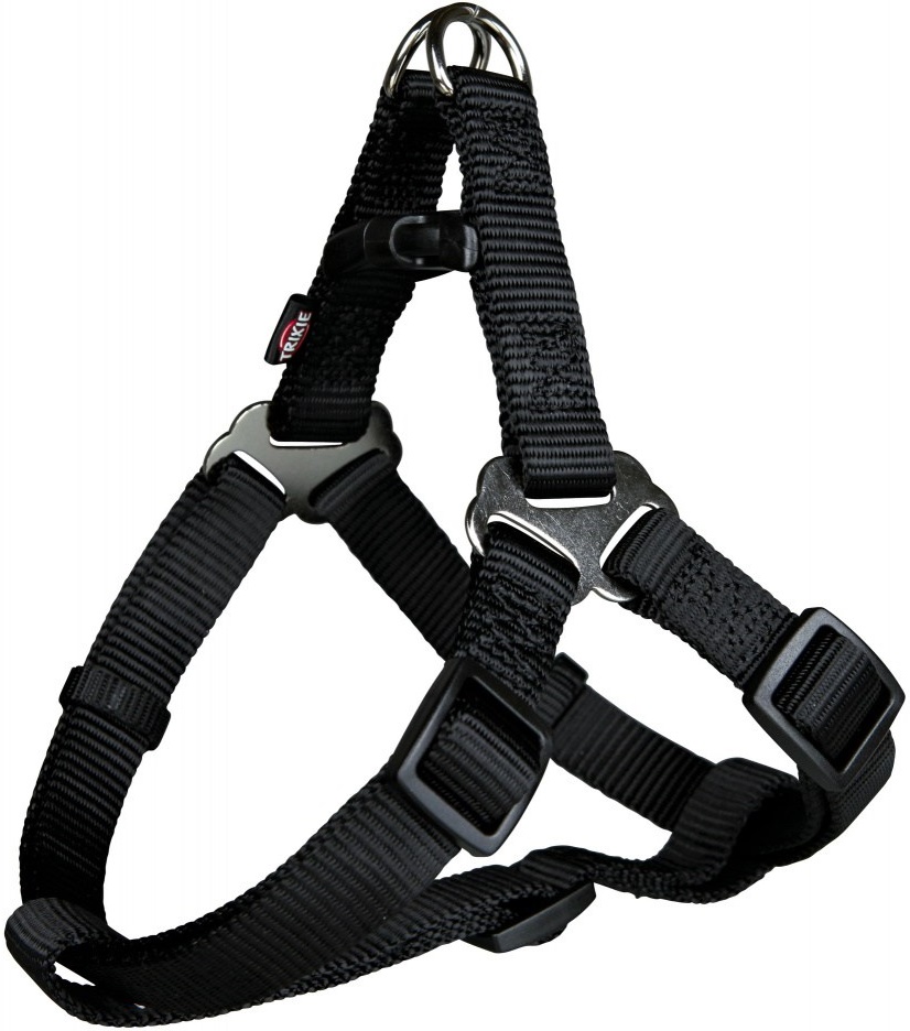 Шлейка Premium One Touch, XS–S: 30–40 см/10 мм, чёрный