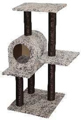 Когтеточка 2-х уровн. 39x39x85cm