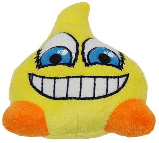 Игрушка для собак мягкая "Капитошка" 14*13см