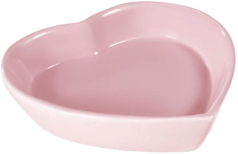 Миска керамическая для мелких животных "Сердечко", 0,07л