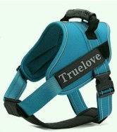 Шлейка для собак XXS 33-45cm синяя