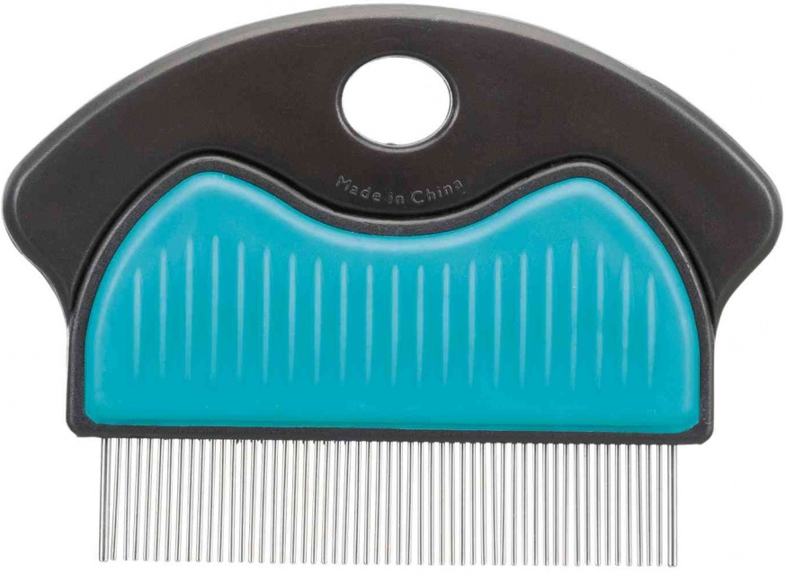 Расчёска-гребешок частая для короткой шерсти, 7см