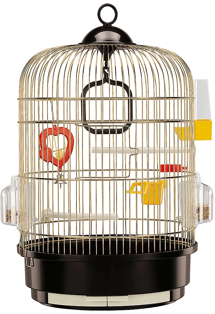 Клетка для птиц REGINA (золото) 32,5*32,5*49см