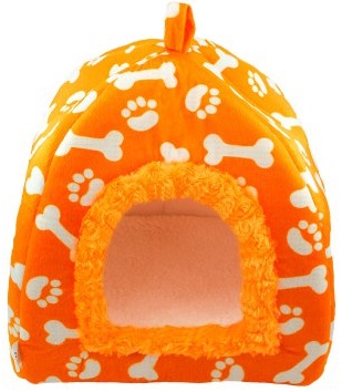 Лежанка домик "Лапки/косточки"