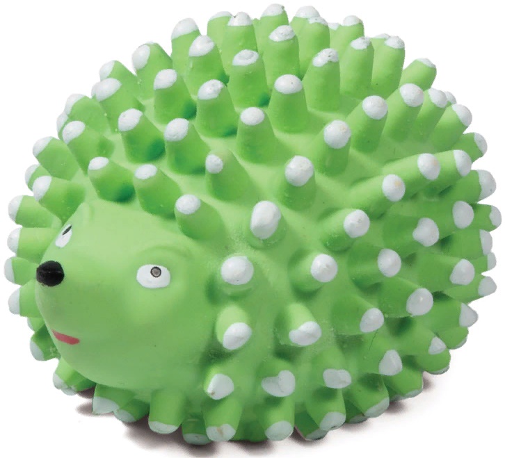 Игрушка MINI DOGS для собак мелких пород из латекса "Ёжик", 70мм