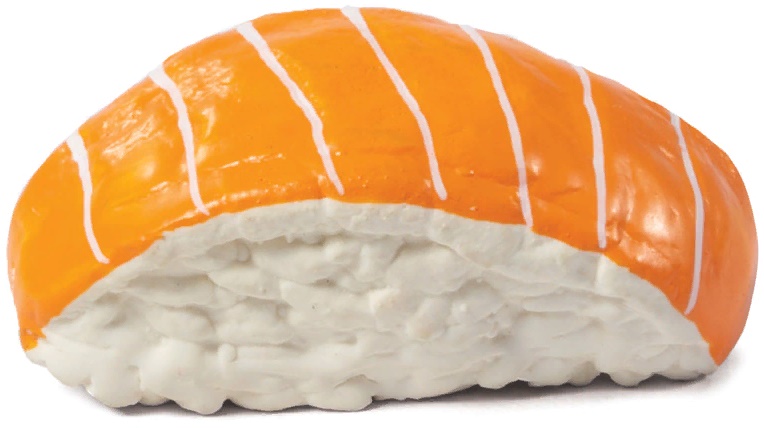 Игрушка MINI DOGS для собак мелких пород из латекса "Суши", 60мм