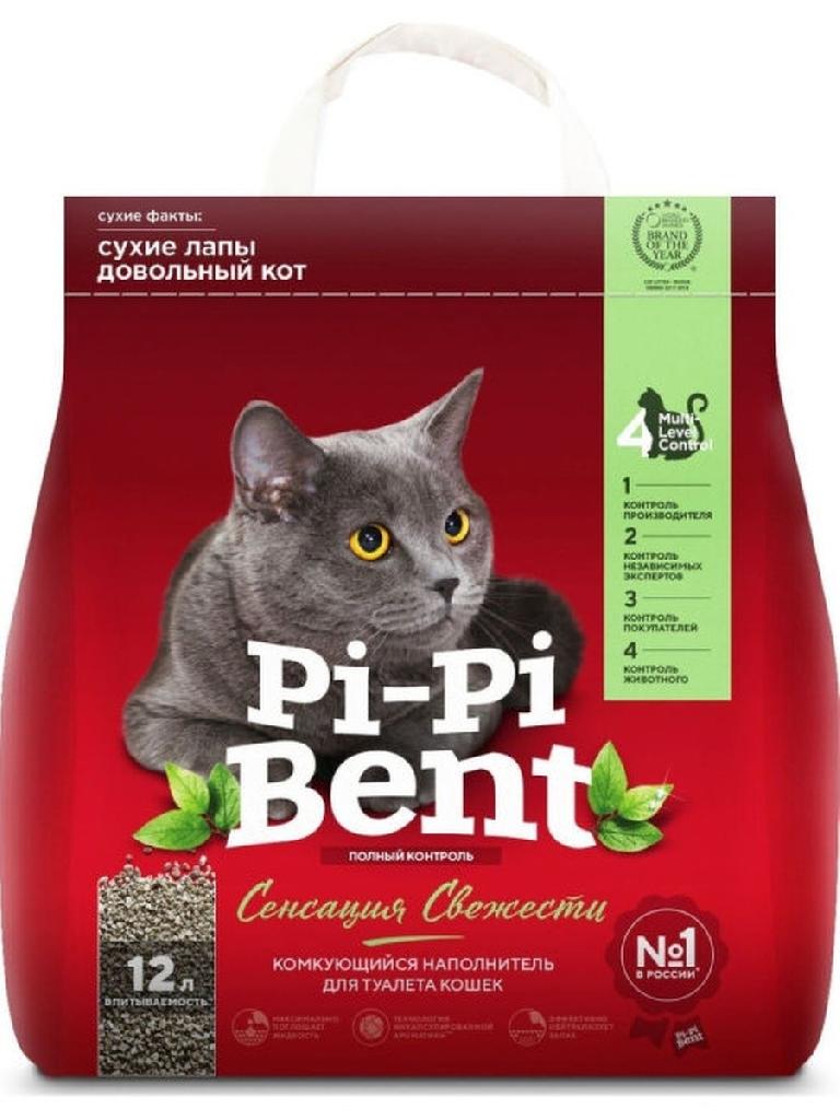 Наполнитель Pi-Pi-Bent Сенсация свежести 5кг