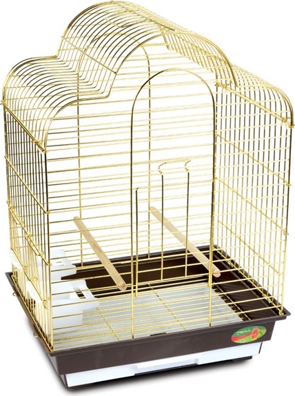 Клетка для птиц, золото, 465*360*650мм