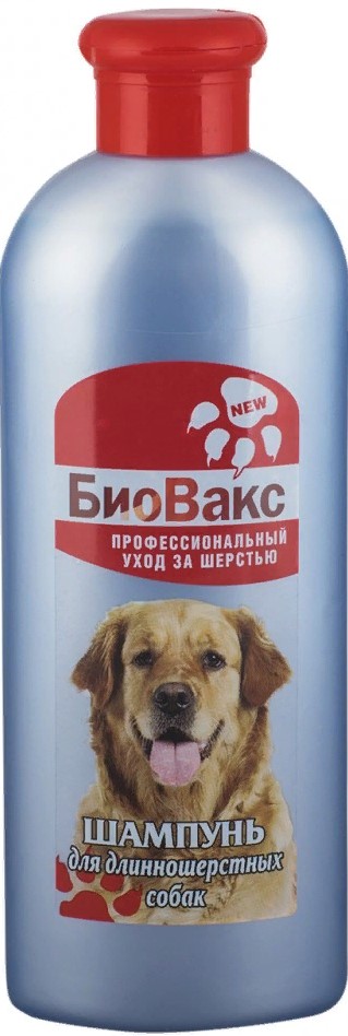 БиоВакс Шампунь д/собак длинношерстных 355мл