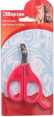Ножницы-когтерезы закругленные с упором