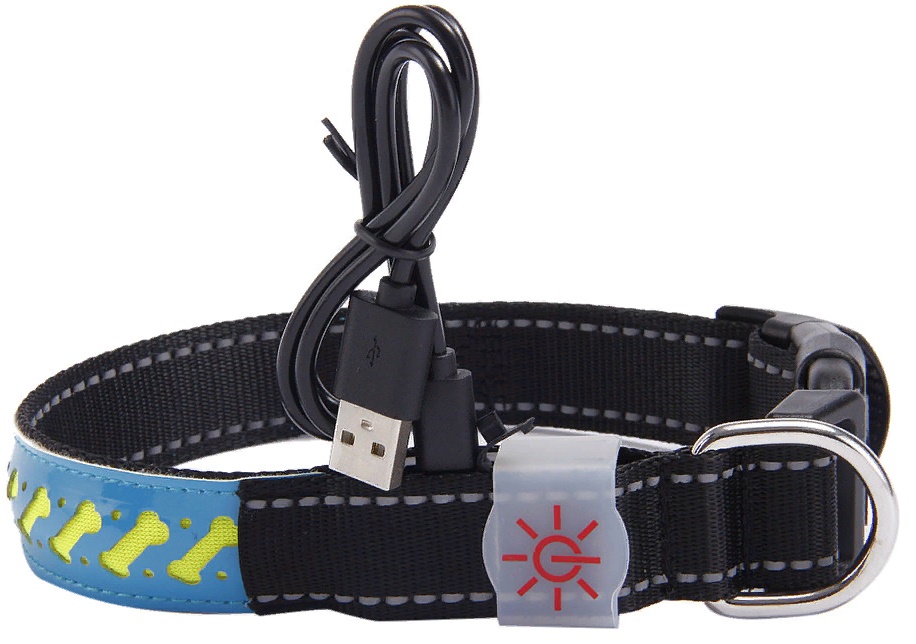 Ошейник светящийся для собак