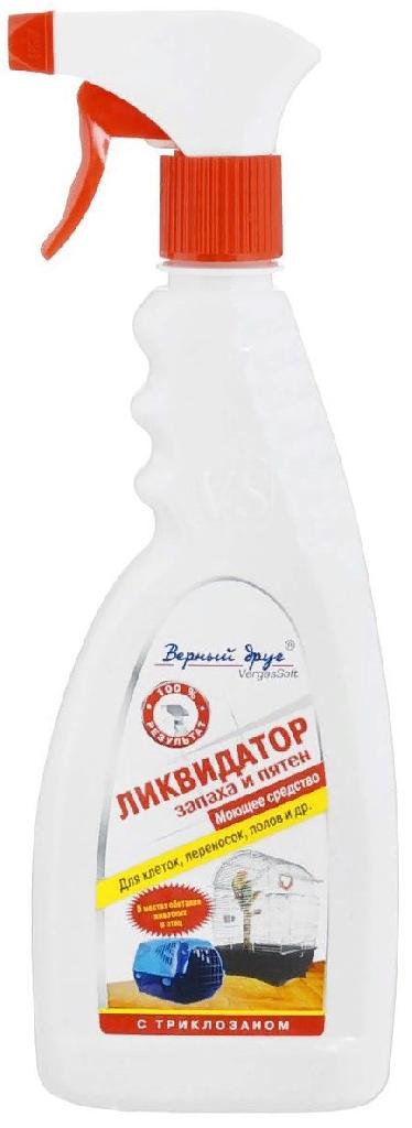 Верный Друг Ликвидатор запаха и пятен (моющее средство) 400мл