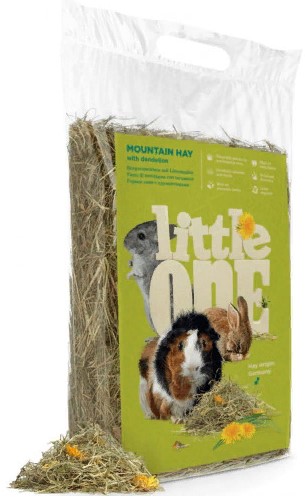 Little One Горное сено с одуванчиком 400г