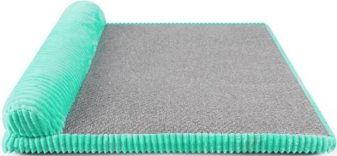 Лежанка для животных с бортом вельветовый