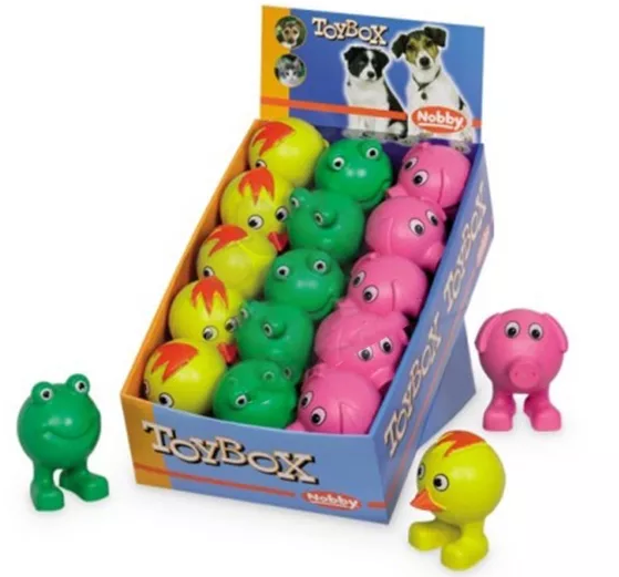 Игрушка для собак ГОЛОВАСТИКИ 9,5см 