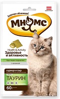 Мнямс подушечки д/кошек Здоровье и активность 60г