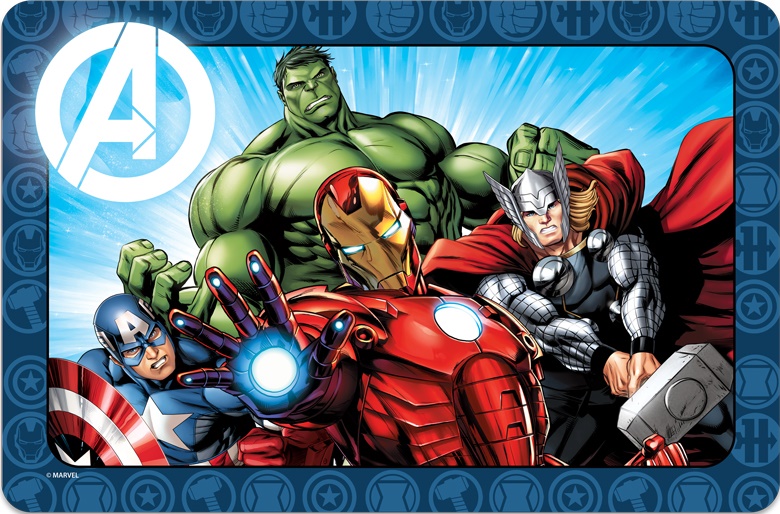 Коврик под миску Marvel 430*280мм