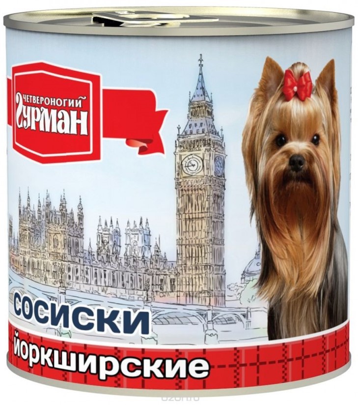 ЧГ Сосиски для собак "Йоркширские" 240г