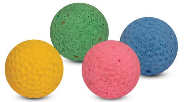 Игрушка для кошек Мяч для гольфа, d40мм 1шт