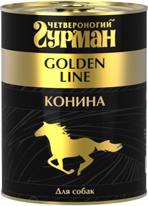 Голден Конина натуральная в желе д/собак 340г