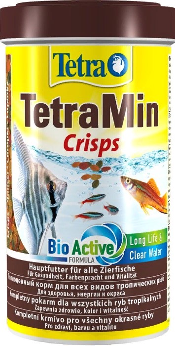 TetraMin Crisps корм в чипсах для всех видов рыб 250мл