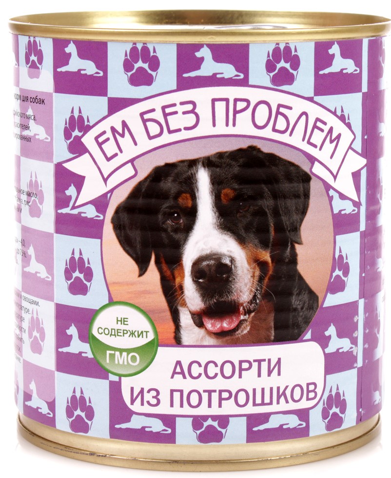 ЕМ БЕЗ ПРОБЛЕМ д/с Ассорти из потрошков 750г