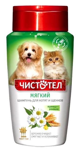 Шампунь Чистотел Мягкий для котят и щенков 220мл