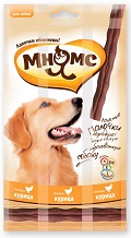 Мнямс Лакомые палочки д/собак с курицей 45г