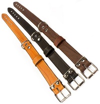 Ошейник простой 35 мм 1слой "Стандарт" 68см, ассортимент