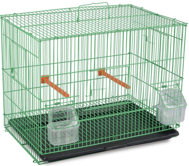 Клетка для птиц, эмаль, 415*280*325мм
