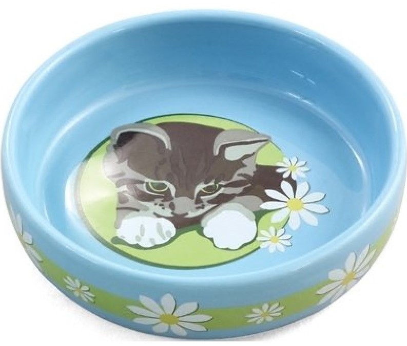 Миска керамическая "Котенок", 0,2л