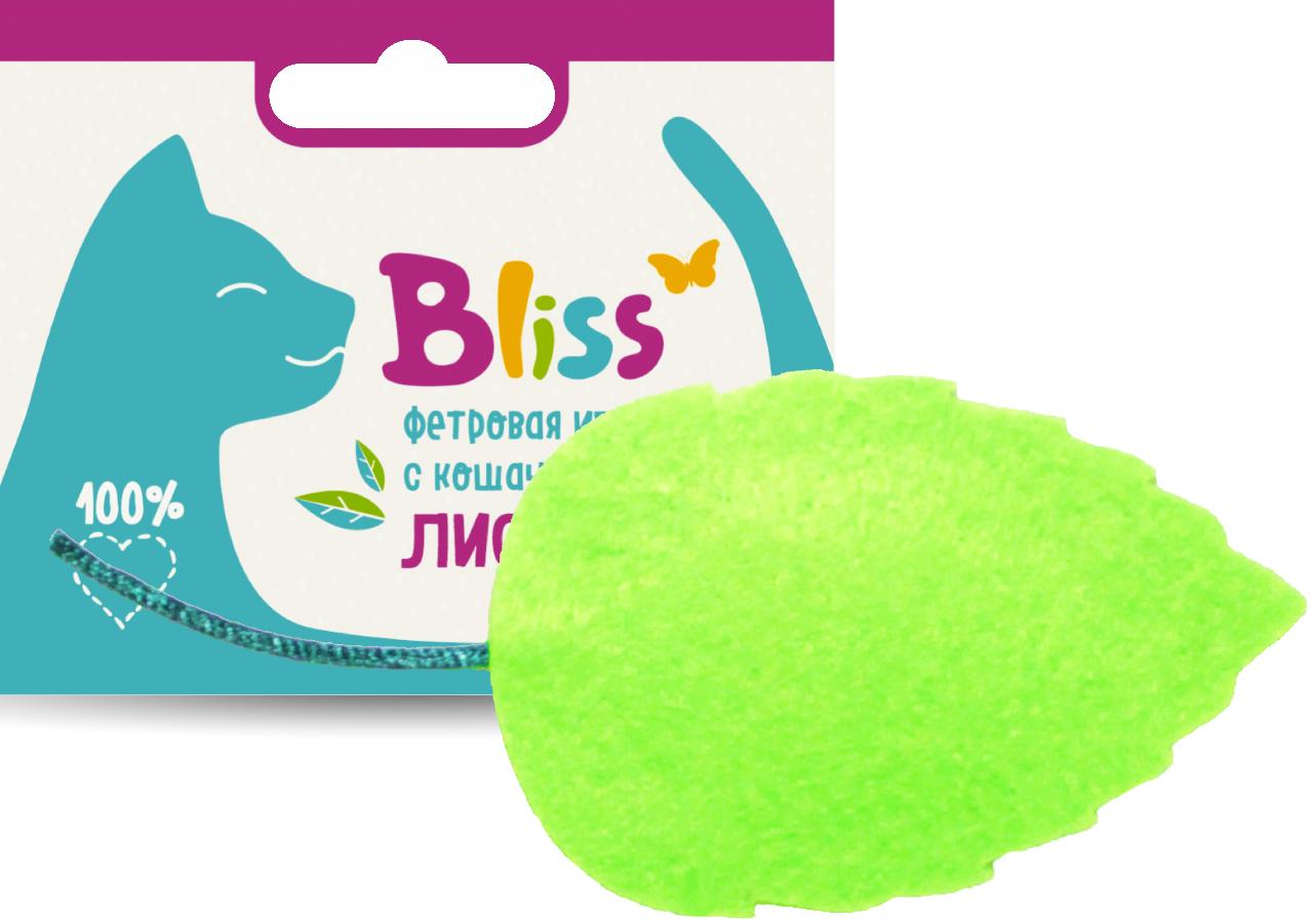 Игрушка Bliss с кошачей мятой Листик