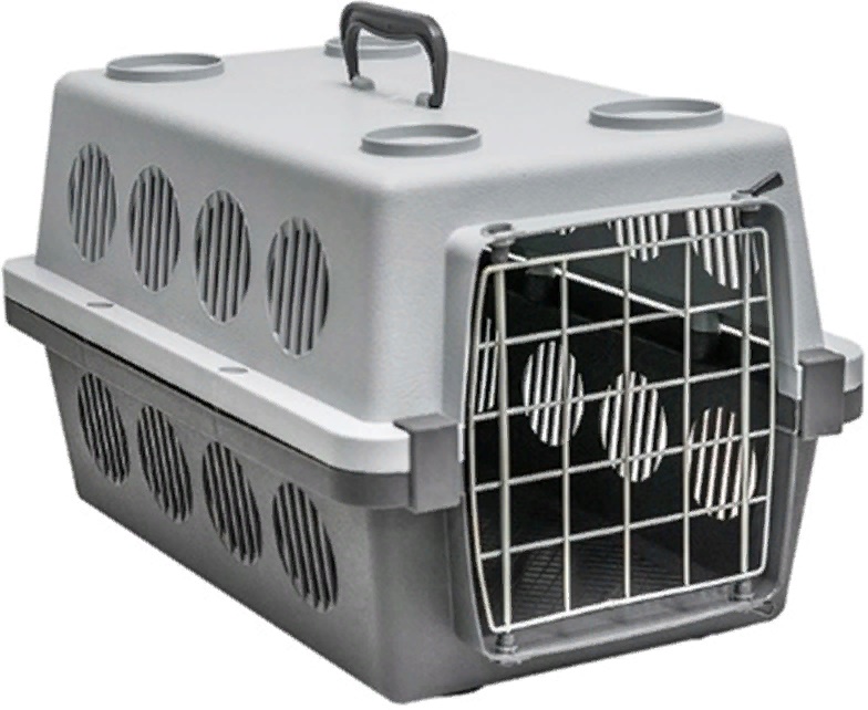 Переноска д/животных пластиковая с металлической дверцей "ПЕГАС №1" 48*31*28 до 4кг