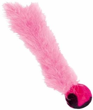 Игрушка д/кошек МЯЧ С ХВОСТОМ 4х24см