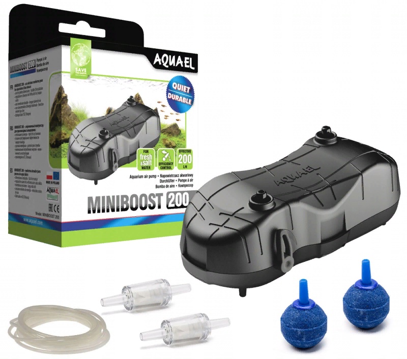 Компрессор AQUAEL MINIBOOST 200 л/ч, до 200л