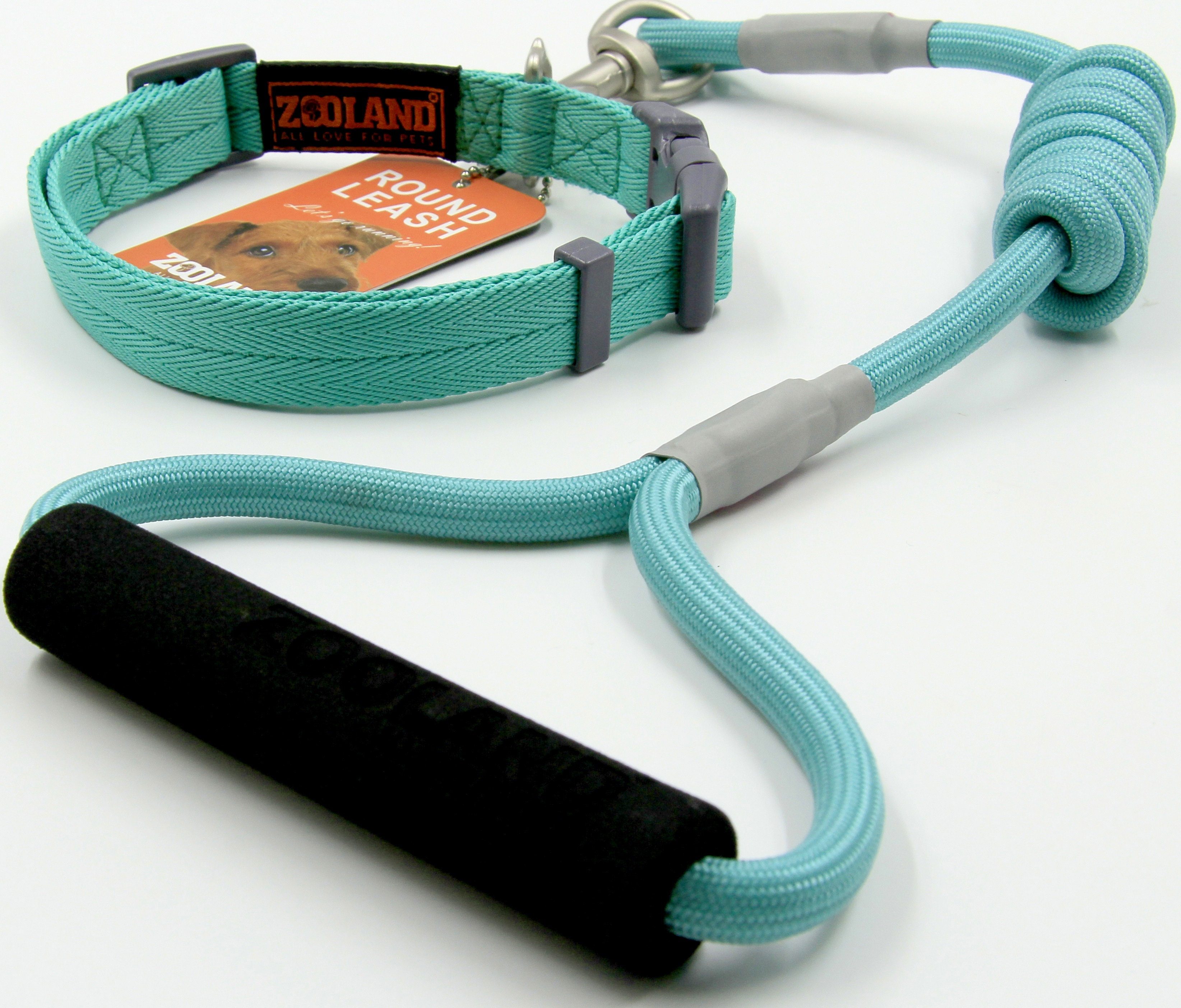 Набор поводок + ошейник