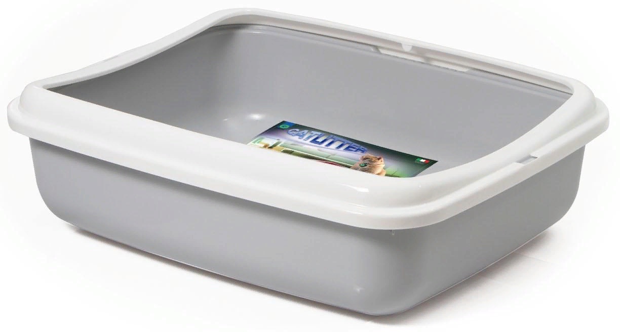 Туалет для кошек BIG ANIMALS 50см с бортом пластик