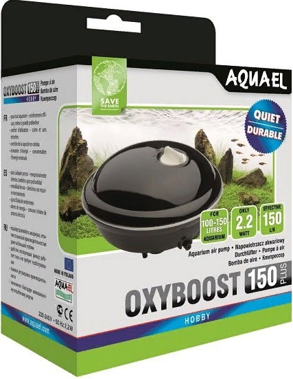 Компрессор AQUAEL OXYBOOST 150 plus, 2.2w,150л/ч., до 150л