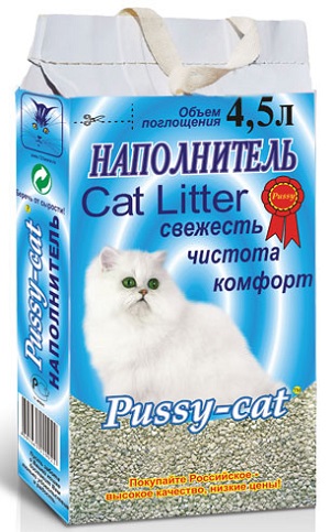 Наполнитель ПУСИ КЭТ стандарт цеолитовый 4,5л