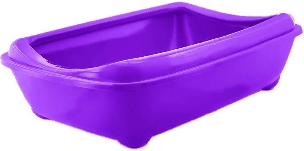 Туалет для кошек "Zoom" глубокий, малый (под наполнитель) 38*27*10см