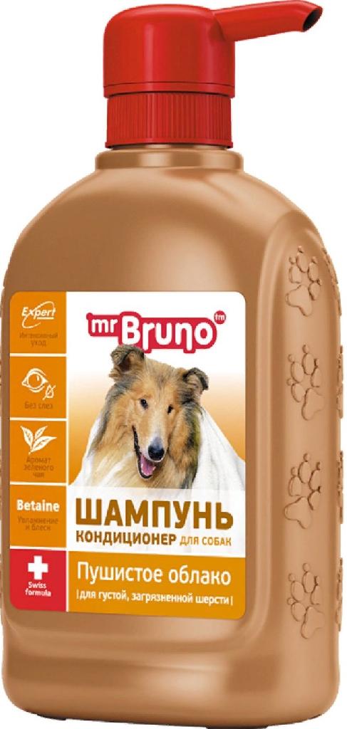Мистер Бруно Шампунь "Пушистое облако" д/собак 350мл