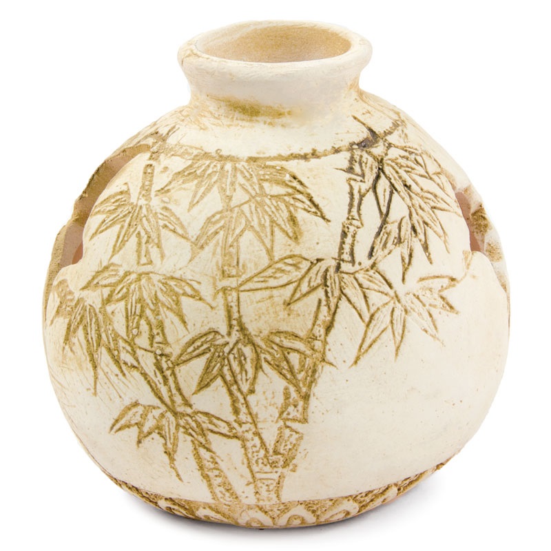 Грот "Ваза Бамбук" песочная 90х90х98мм