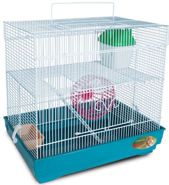 Клетка для мелких животных, эмаль, 39,5х29,5х37см