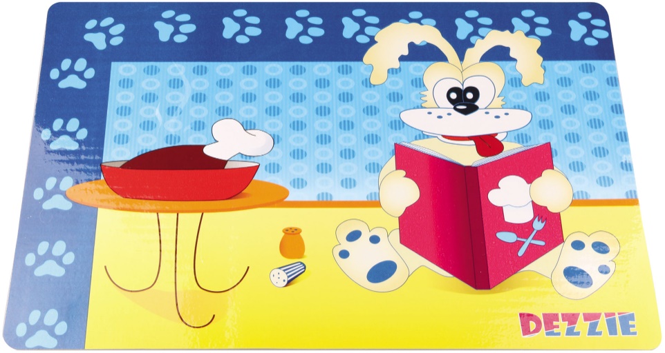 Коврик DEZZIE под миски "Кулинар", 43х28см