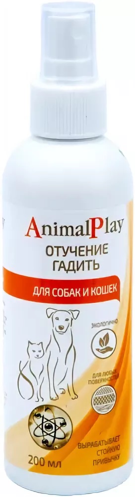 Энимал Плэй Спрей д/собак и кошек Отучение гадить 200мл
