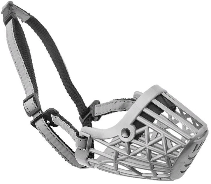 Намордник пластиковый "Silver Reflex"
