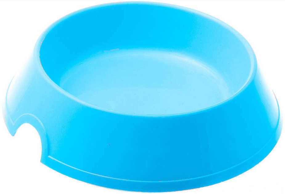 Миска для кошек пластиковая "Евро", 200мл