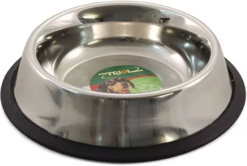 Миска металлическая на резинке 800мл