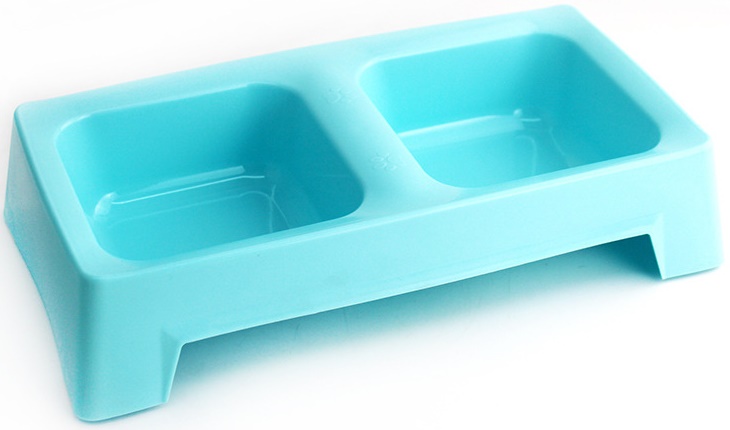 Миска для животных двойная