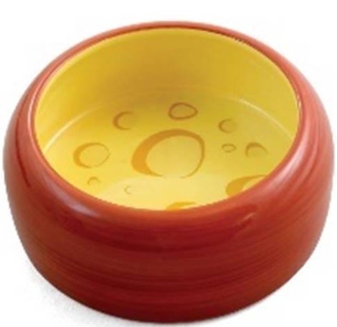 Миска керамическая для мелких животных "Сыр", 0,25л